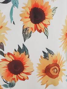 Vestido sencillo y elegante sin mangas, vestido ligero adecuado para el verano - Multicolor - Ver 3