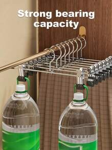 5/10pcs Galvanized Steel Non-Marking Trouser Clips, Non-Slip Skirt Pants Hangers - Multi-Functional Clothes Hanging Clips For Wardrobe Storage Organization