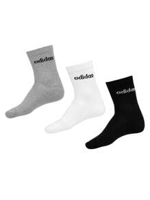 Adidas Linear Crew Cushioned Socks 3 Pairs IC1302 - Multicolor - View 2