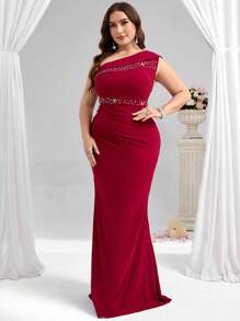 Coutiva 大码正式晚礼服（重装饰） - 彩色 - 查看 8