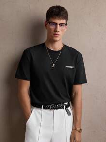 AKNOTIC Set de 3 camisetas de manga corta de punto casuales y holgadas para jóvenes, para uso diario