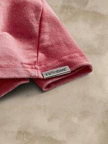 EASEVO Maglietta a maniche corte casual in cotone stampato a jacquard con fiocchi di neve, stile urbano Y2k, taglia large, per l'estate