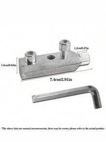 Adjustable Angle Faucet Valve Disassembly Tool - Steel Pipe & Screw Remover, Blue Soft Grip Handle, Plumbing Maintenance Kit