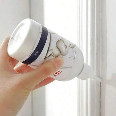 1 件厨房浴室防水瓷砖填缝剂白色接缝填料墙砖缝隙修补防霉填充材料、贴纸、墙贴花、乙烯基贴花用于家居装饰、春季装饰品让您的家焕然一新、拉玛装饰贴纸礼物生日毕业