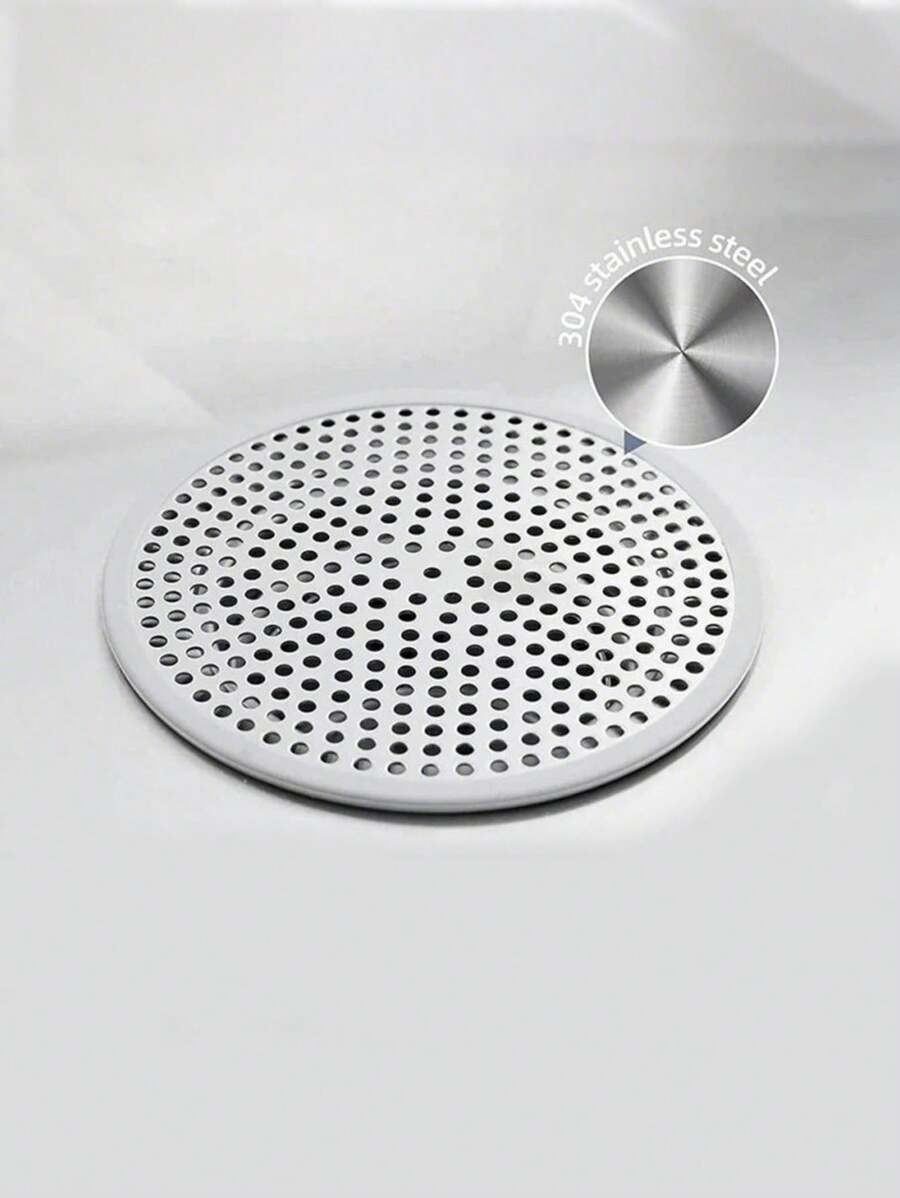 浴室防堵塞过滤器 304不锈钢地漏盖 毛发收集器 水槽过滤器