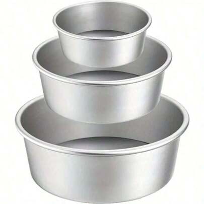 Perfect Chiffon Cake Baking Pan, Mousse Cake Baking Pan, Baking Pan, Non-Stick Aluminum Cake Pan, Cake And Dessert Tower Molds, Essential Kitchen Baking Tools, Perfect For Home Kitchen Baking Trays,