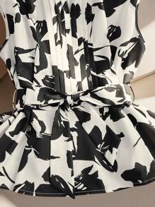 GlowEve CURVE Áo sơ mi mùa hè thường ngày cho nữ cỡ lớn - màu đen - Xem 4