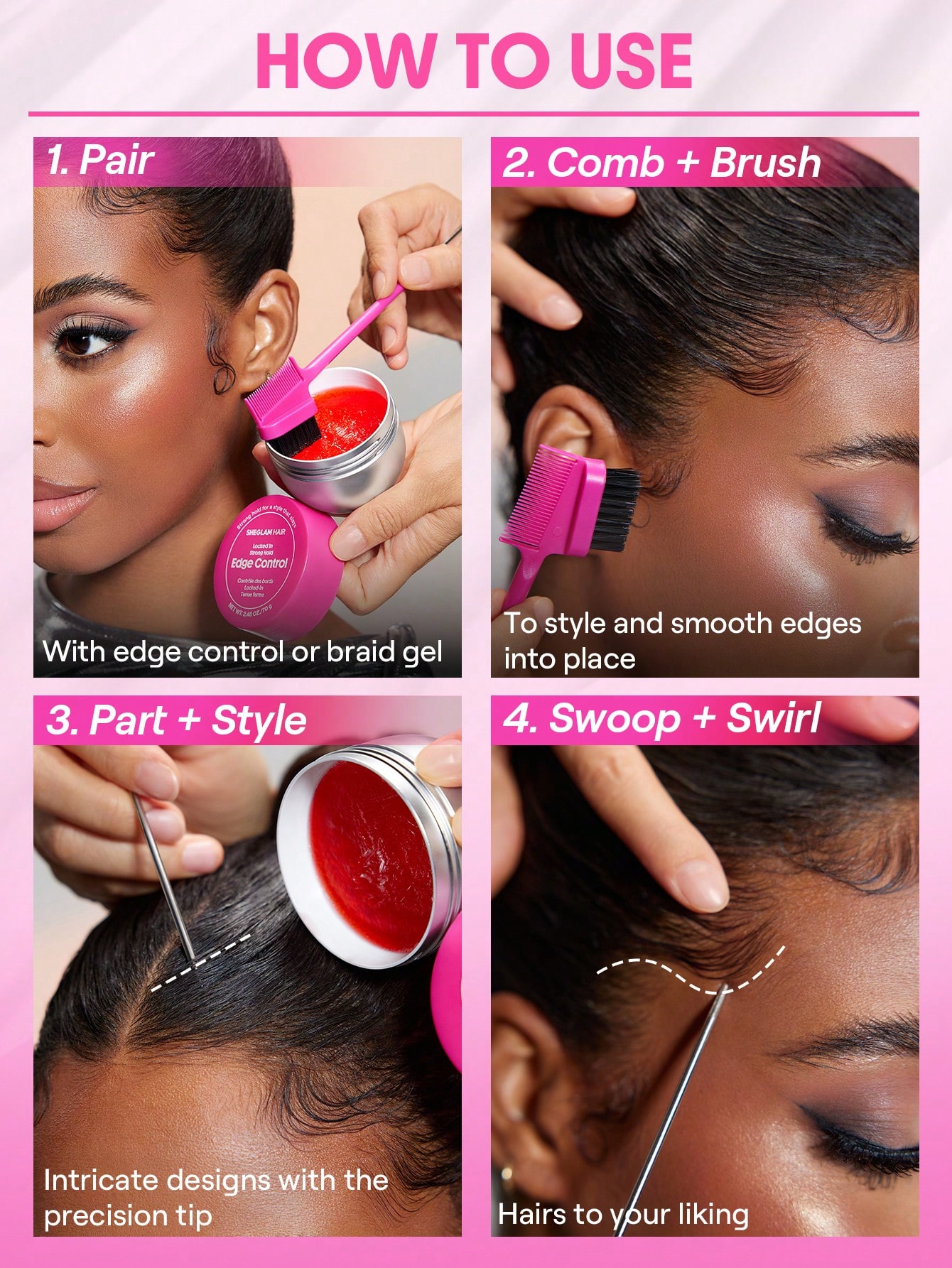 Locked in Edge Bestie 3-In-1 Styling Tool 5