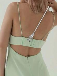 不锈钢鬼手瘙痒挠抓伸缩背部抓挠器背部按摩抓挠耙 - 彩色 - 查看 5