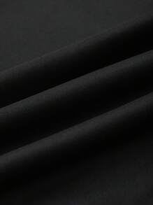 POPSWAY Plus Size Women's Slogan Letter 'NYC ALL GIRLS TEAM SPORTS CLUB' City Name Graphic Print Thermal Drawstring Hoodie Graduation,Back To School,Graduation,Teacher,Back To School Pullover Fall Winter Autumn - Black - View 3