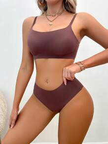 SHEIN 6件舒适隐形粘合睡衣套装 - 彩色 - 查看 8