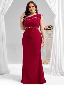 Coutiva 大码正式晚礼服（重装饰） - 彩色 - 查看 7