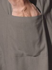 SUMWON 宽松溜冰阔腿裤经典休闲宽松休闲裤