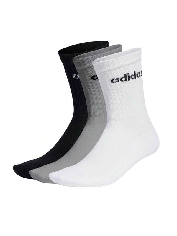 Adidas Linear Crew Cushioned Socks 3 Pairs IC1302