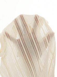 SHEIN Vintaside Kids Set de 2 piezas de chaleco sin mangas con diseño hueco y de malla de moda para bebé niño en verano - Multicolor - Ver 9