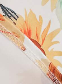 Vestido sencillo y elegante sin mangas, vestido ligero adecuado para el verano - Multicolor - Ver 5