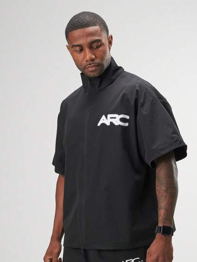 ARC Activewear 全拉链毛衣夹克高性能上衣健身房锻炼长袖运动服