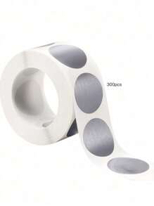 300 pezzi/rotolo di adesivi raschiabili rivestiti in pellicola, adesivi raschiabili, multicolore, forniture per scrapbooking, forniture per scuola, casa e ufficio