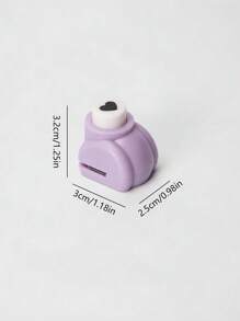 1PC Cute Heart-Shaped Paper Punch For DIY Scrapbooking, Card Making, Crafting – Valentine's Day, Journal Supplies, Handmade Art Crafts, Office Stationery
