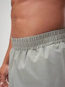 ARC Activewear Performance Shorts Running Basketball Quick Dry Fitness Gym Workout Training Training Shorts - Grey - View 2