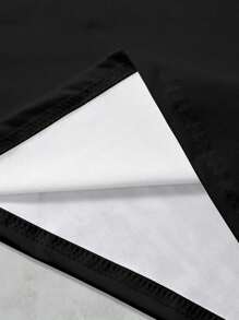 INAWLY American Casual Street Style Flag Star Element Plus Size Women's T-Shirt - White - View 4