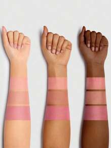 SHEGLAM Sweet Cheeks Blush Trio-Enamored 三色粉狀腮紅盤 持久高顯色無毛孔霧面腮紅 全天腮紅 粉紅玫瑰腮紅 品牌 美容 化妝 化妝品 適合女性與女孩 完美搭配冬季春季 Y2K 時尚 流行 生日禮物 假期 派對準備就緒 最佳顏色 - Enamored - 查看 6