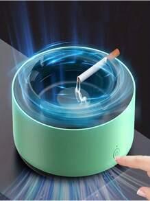 1 Piece, Intelligent Cigarette Ashtray Air Purifier, Immediately Removes Odor, Does Not Include Battery, Accessories, Men's Valentine's Day Heart-Shaped Women's Valentine's Day,Intelligent Ashtray, Self-Priming Household Negative Ion Oxygen Bar Purifier, Multifunctional For Removing And Dust, Ashtray