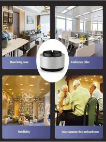 1 Piece, Intelligent Cigarette Ashtray Air Purifier, Immediately Removes Odor, Does Not Include Battery, Accessories, Men's Valentine's Day Heart-Shaped Women's Valentine's Day,Intelligent Ashtray, Self-Priming Household Negative Ion Oxygen Bar Purifier, Multifunctional For Removing And Dust, Ashtray