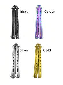 蝴蝶折叠梳训练工具户外比赛玩具便携式耐用设计速度挑战游戏技能练习装备露营背包必备防滑手柄紧凑型旅行配件成人青少年派对活动