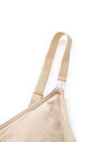 BloomMama Maternity Nursing Bra For Breastfeeding Push Up Pregnancy Bralette Underwear--Leopard Pattern Design - Apricot - View 9