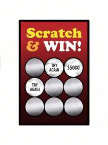 300 pezzi/rotolo di adesivi raschiabili rivestiti in pellicola, adesivi raschiabili, multicolore, forniture per scrapbooking, forniture per scuola, casa e ufficio