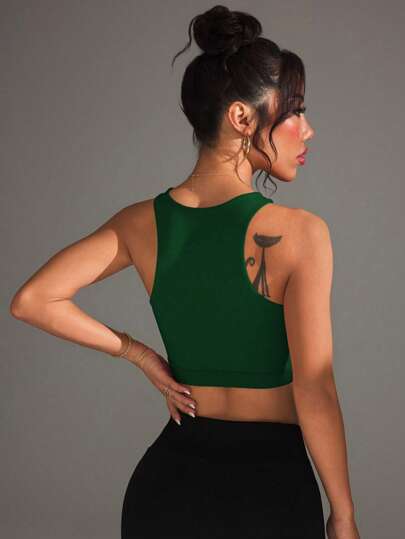 Easithlete Effen Mesh Patchwork Sports Bra, Fitness Wear view 2