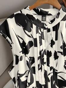 GlowEve CURVE Áo sơ mi mùa hè thường ngày cho nữ cỡ lớn - màu đen - Xem 3