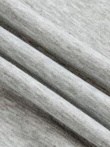 Tween Girl Solid Light Grey Causel Sports Knit Loose Wide Leg Baggy Sweatpants, For Casual Daily Wear Wide Leg Sweatpants Grey Sweatpants Comfy Pants Fall Winter