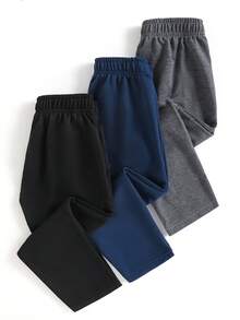 Genkimix Kids 休闲宽松抽绳腰年轻男童运动裤 - 彩色 - 查看 2