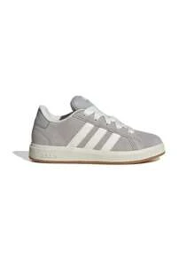 Adidas Grand Court Kids Grey / White JH6179 - Grey - View 1