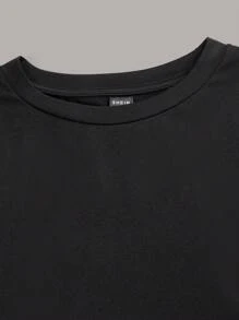 SHEIN EZwear 3 件套休闲百搭圆领长袖短款修身女式 T 恤，适合春秋季节 - 彩色 - 查看 6