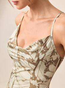 BizChic Váy công sở thường ngày mùa hè dài vừa phải năm 2025 dành cho nữ, phù hợp cho khu nghỉ dưỡng bãi biển, khách dự tiệc cưới, lễ hội nhạc đồng quê, bữa sáng, sân bay, phong cách retro thập niên 90, phong cách Stockholm, American Independent - Nhiều màu - Xem 6