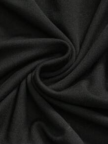 Modmama Autumn And Winter  Pregnant Women Plain Stand Collar Long Sleeve Casual Pleated T-Shirt