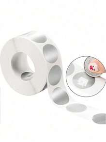 300 pezzi/rotolo di adesivi raschiabili rivestiti in pellicola, adesivi raschiabili, multicolore, forniture per scrapbooking, forniture per scuola, casa e ufficio