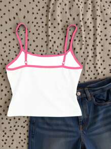 INAWLY 加大码 Curve 女式性感百合花背心