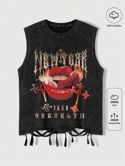 Street Life Canotte con stampa floreale grafica, adatte per l'uso quotidiano in primavera ed estate, disponibili in taglie comode