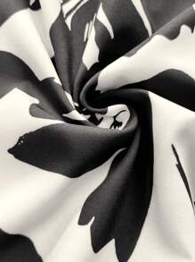 GlowEve CURVE Áo sơ mi mùa hè thường ngày cho nữ cỡ lớn - màu đen - Xem 6