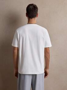 AKNOTIC Set de 3 camisetas de manga corta de punto casuales y holgadas para jóvenes, para uso diario