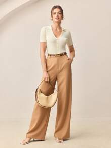 BizChic Women's Summer Jumpsuits, Business Casual Daily Wear, Suitable For Weddings, Countryside Music Festivals, Brunch, Airport Outfits, 90s Vintage, Stockholm Style, American Independence