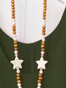 Linhara Débardeur à volants avec imprimé dopamine pour femmes grande taille, style rétro pour les vacances à la plage, printemps/été