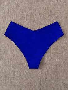 SHEIN Swim 素色比基尼泳褲