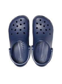 Crocs Dép bít mũi cổ điển unisex màu xanh navy 10001-410 - Navy - Xem 4
