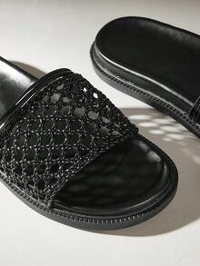 Solecia Damsandaler med dubbla spännen och tjocka sulor - Svart - Visa 5