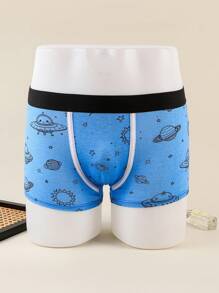 4件装青少年印花内裤 - 彩色 - 查看 4